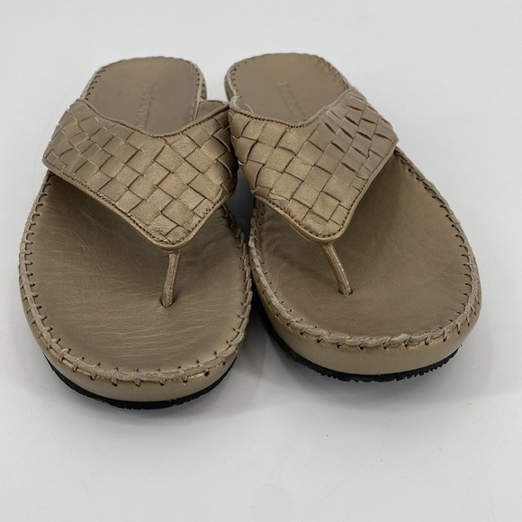 Robert Zur Braided Lilly V True Glove Leather Sandals Size 9.5 - Picture 6 of 11